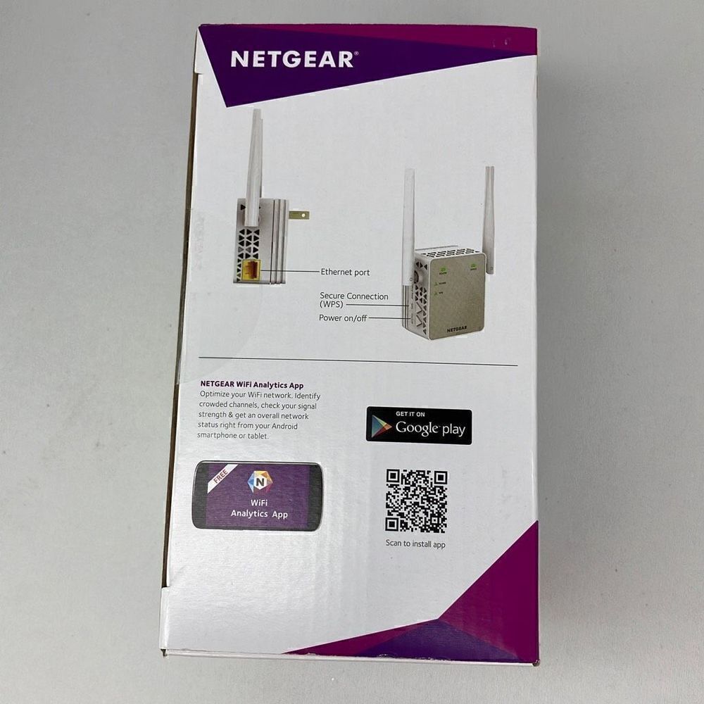 Netgear AC750 Wifi Range Extender With Box - Picture 6 of 14